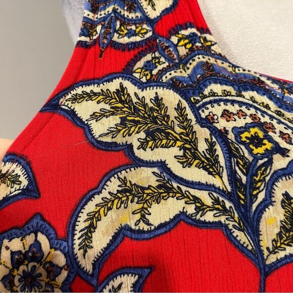 Maurices sleeveless paisley Floral plus size mini Dress size 1X - Picture 4 of 15